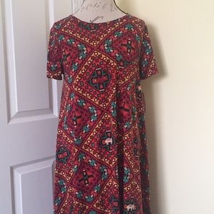LuLaRoe Carly dress 👗